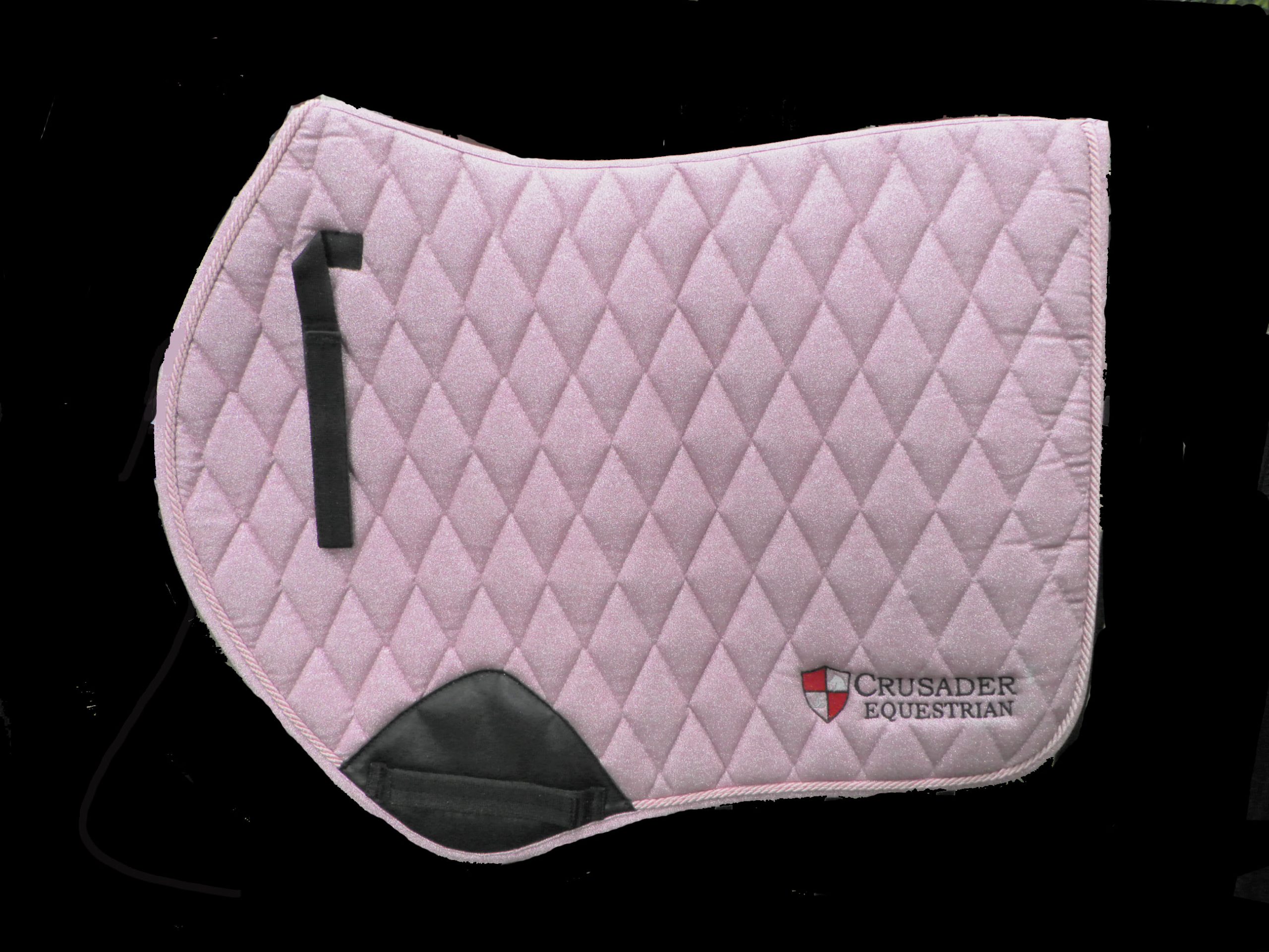 Pink saddle pad