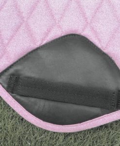 Pink saddle pad