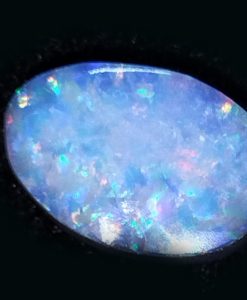 1.6ct Opal doublet multicolour Flashes NEW Aust