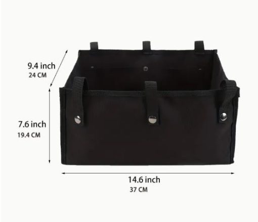 wheelie walker replacement bag Black